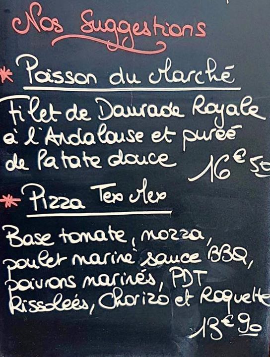 [ Les suggestions de la semaine]